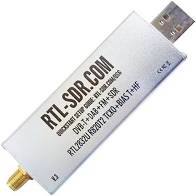 A white SDR USB stick