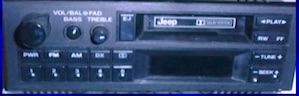 AM Stereo radio from a Jeep Cherokee